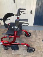 Rolstoel en rollator gecombineerd, Diversen, Ophalen, Inklapbaar, Zo goed als nieuw, Handbewogen rolstoel