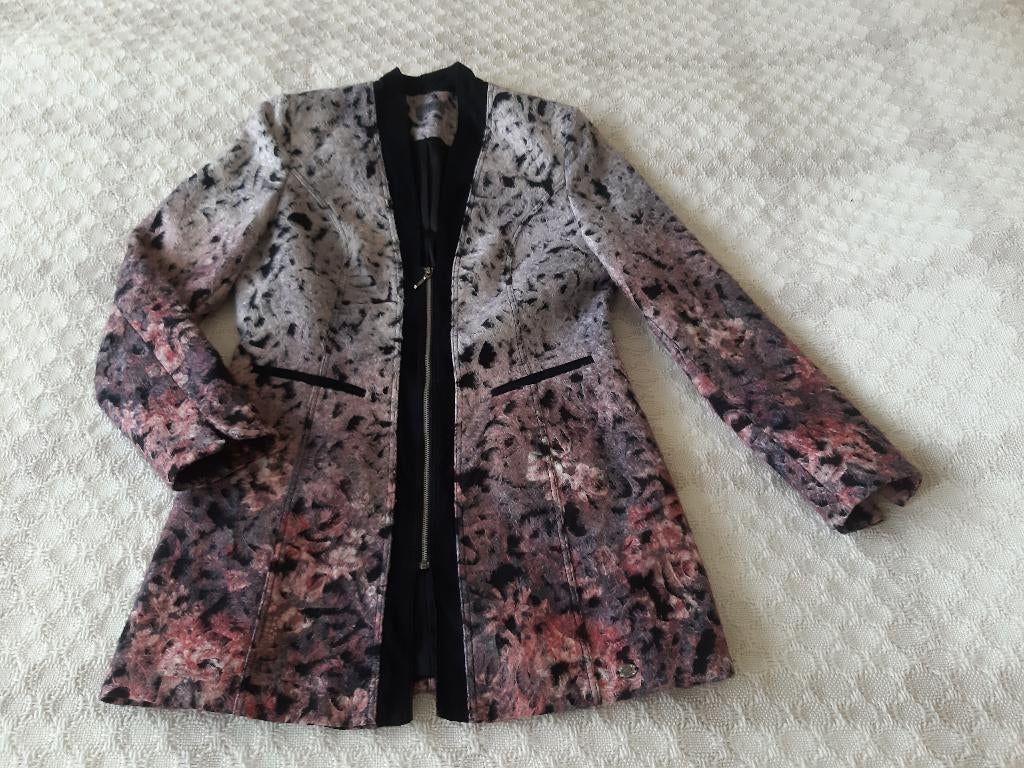 prachtig apart jasje Tence maat 40, Kleding | Dames, Jasjes, Kostuums en Pakken, Tence, Zo goed als nieuw, Jasje, Grijs