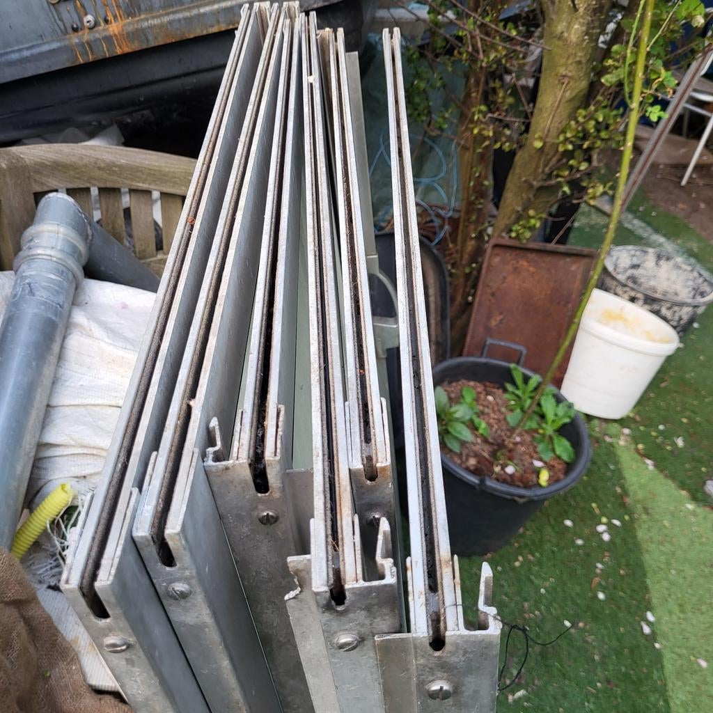 Schuiframen aluminium, Doe-het-zelf en Verbouw, Kozijnen en Schuifpuien, Ophalen, Aluminium, Raamkozijn