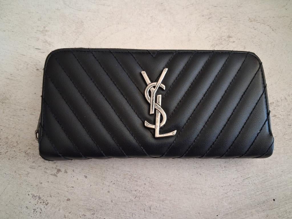 Saint Laurent portemonnee, Ophalen, Zo goed als nieuw, Zwart