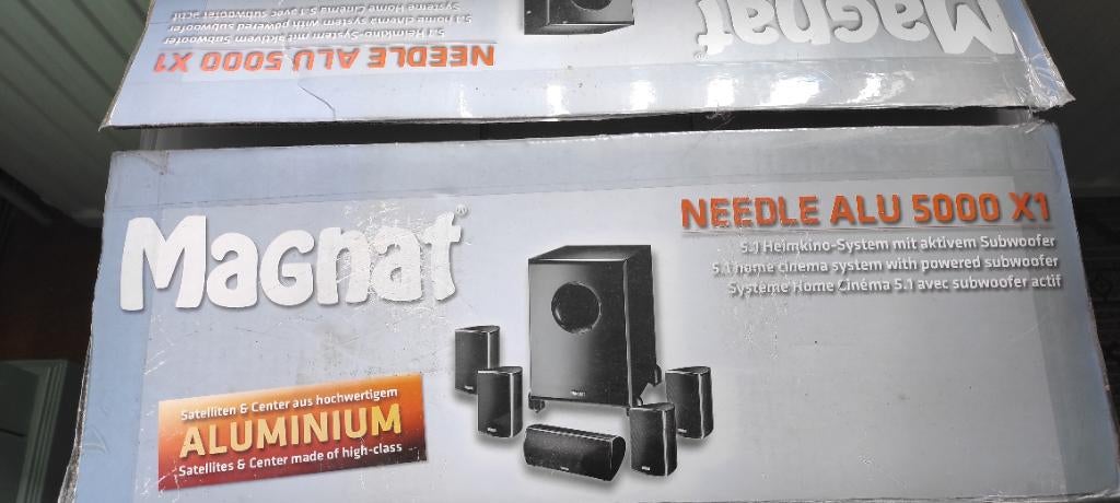 5.1 luidspreker set, Ophalen, Magnat, Nieuw, Complete surroundset