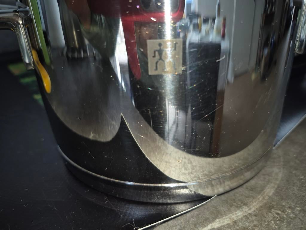 3 delig pannenset van zwilling, Ophalen of Verzenden, Rvs, Pannenset