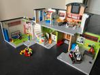 Playmobil school 9453 met gymzaal 9454 *incl dozen*, Ophalen of Verzenden, Gebruikt, Jongen of Meisje