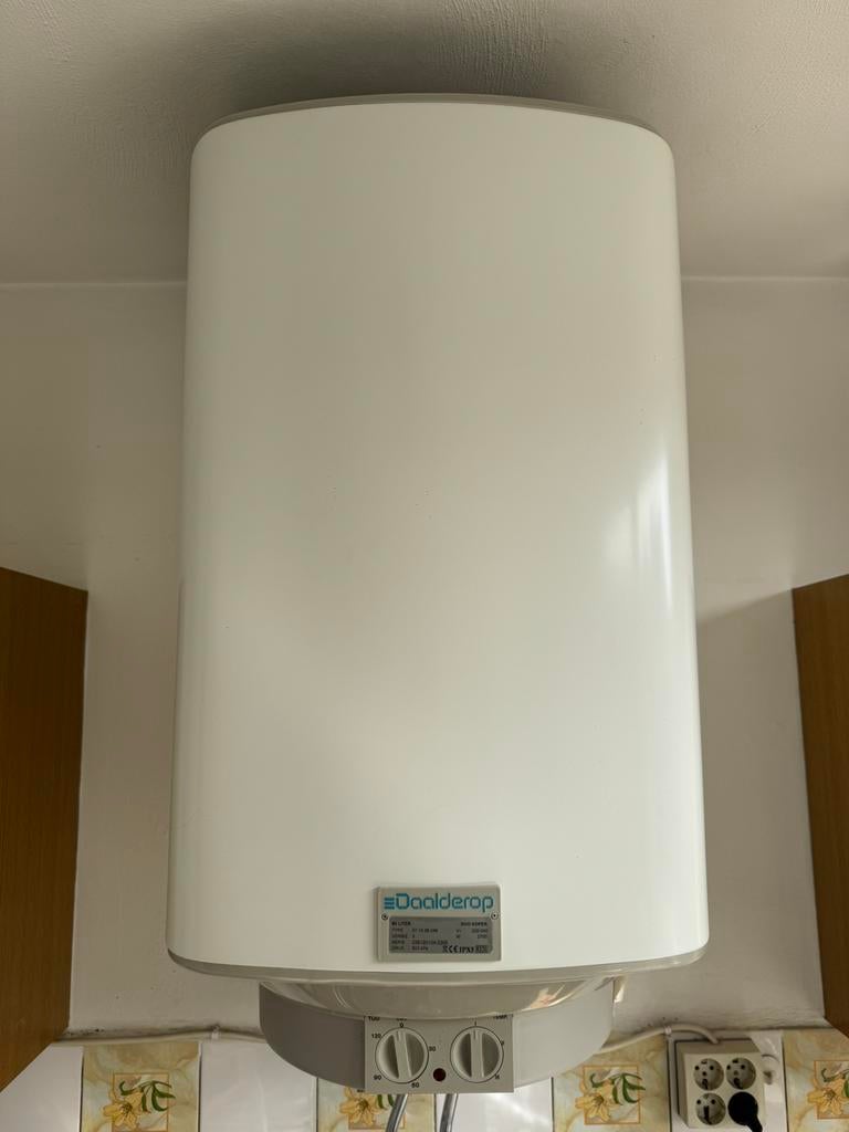 Warmte boiler 80liter Daalderop, 20 tot 100 liter, Ophalen of Verzenden, Zo goed als nieuw, Boiler