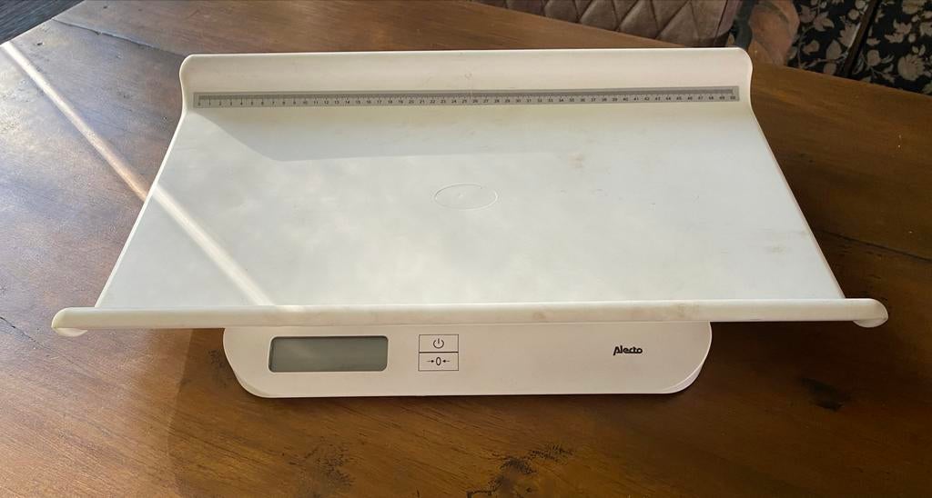Alecto BC-10 Digitale Babyweegschaal ook voor puppy’s, Ophalen, Zo goed als nieuw, Overige typen