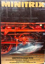 Minitrix Catalogus 1983/1984 - Treinen en Spoorwegmodellen, Gebruikt, Gelijkstroom of Wisselstroom, Trix, Boek, Tijdschrift of Catalogus