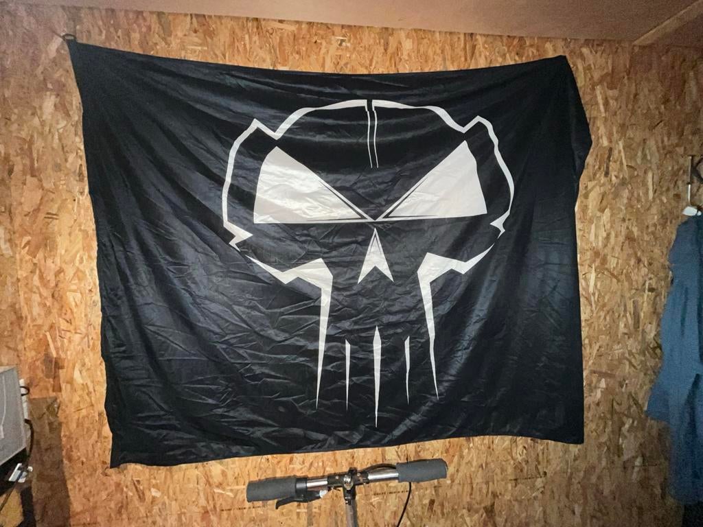 Vlag rotterdam terror corps ca 2 bij 1,5 meter, Ophalen of Verzenden