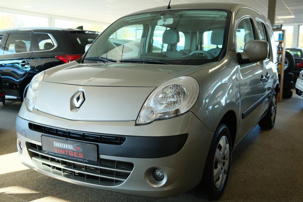Renault Kangoo Family 1.6-16V Privilège Rolstoelauto Automa, Auto's, Renault, Stof, Gebruikt, Zwart, 4 cilinders