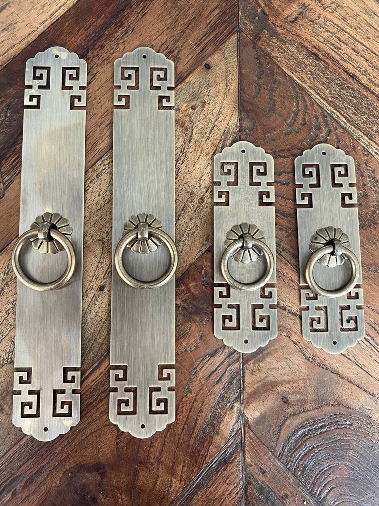 Chinees brocant deurplaat voor chinese bruidskast beslag, Huis en Inrichting, Woonaccessoires | Overige, Verburgt Vintage, Nieuw