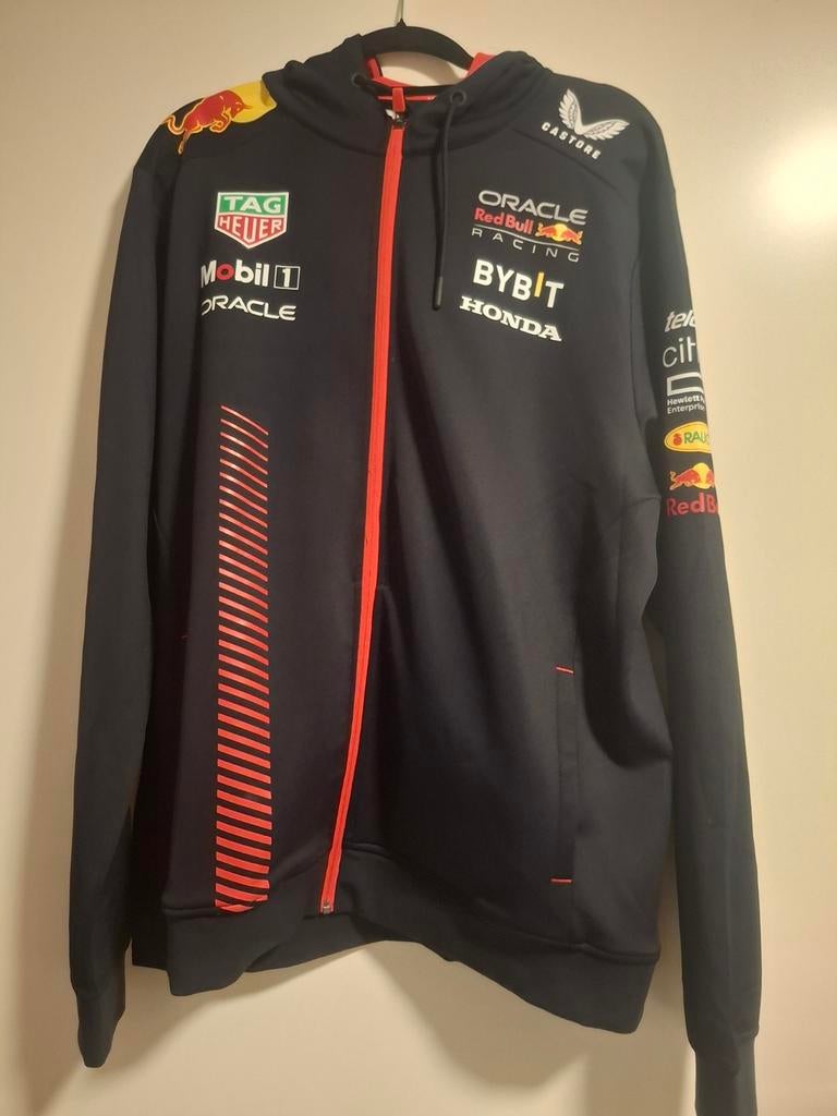 Max verstappen/redbull sofstshell jas nieuw!, Blauw, Nieuw, Overige maten, Ophalen of Verzenden