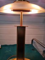 bureau tafellamp holtkotter messing glas kap vintage, Ophalen of Verzenden, 'T Olde Gre-j, Info@toldegrej.nl, Endepoelstraat 20f Didam