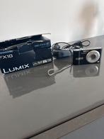 Panasonic Lumix DMC-FX10 Digitale Camera - Zwart, Audio, Tv en Foto, Gebruikt, Compact, Ophalen of Verzenden, Overige Merken