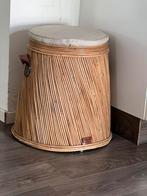 Riviera Maison rattan footstool, Ophalen of Verzenden, Zo goed als nieuw