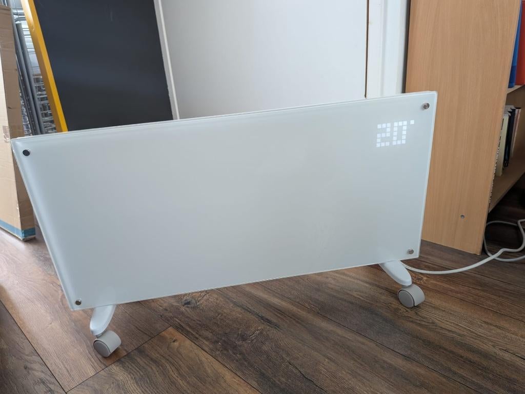 Keramische Designer verwarming wit - Elektrisch, verrijdbaar, Ophalen, 30 tot 80 cm, Overige typen, Minder dan 60 cm