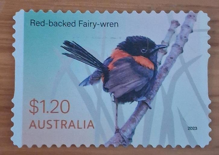 AUSTRALIE 2023 :  FAIRY-WRENS S.A, Postzegels en Munten, Postzegels | Oceanië, Ophalen of Verzenden