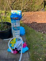 Bestway opzetzwembad 2.21m x 1.50m x 43cm en opblaasbad, Tuin en Terras, Zwembaden, Ophalen, Gebruikt, Minder dan 80 cm, Minder dan 200 cm