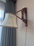 Vintage wandlamp met trekarm, Ophalen