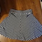 Blauw gestreepte rok maat 42, Ophalen of Verzenden, Zo goed als nieuw, Maat 42/44 (L), Blauw