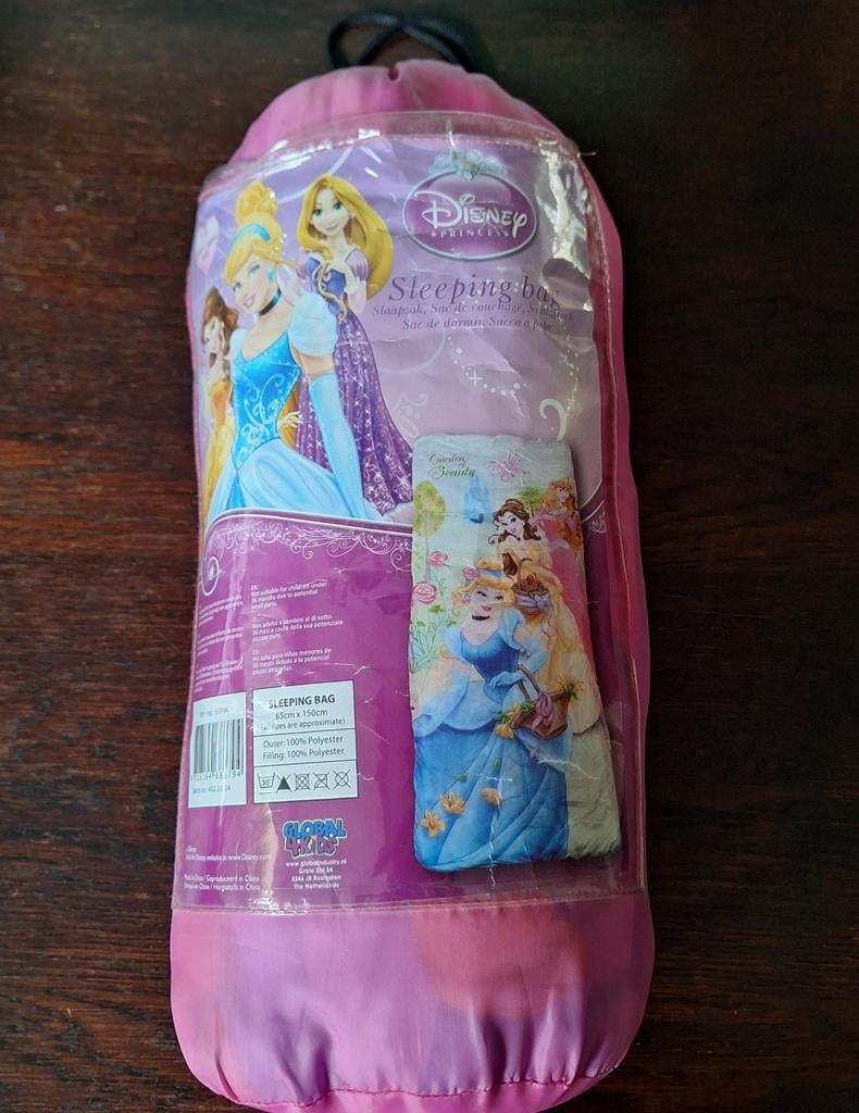 Kinderslaapzak Disney Princess Garden of Beauty  NIEUW, Caravans en Kamperen, Slaapzakken, Ophalen of Verzenden