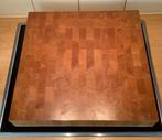 Zwaar massief houten hakblok snijplank 45x45x8,5 cm 10,5 kg, Huis en Inrichting, Keuken | Keukenbenodigdheden, Ophalen of Verzenden