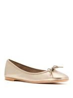 sarah chofakian metallic ballerina flats | 38, Verzenden, Zo goed als nieuw, Ballerina's