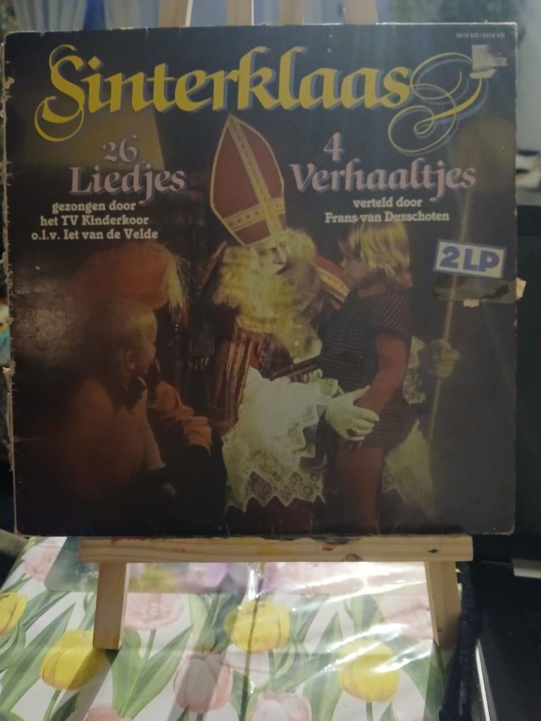 Sinterklaas 26 Liedjes 4 Verhaaltjes 2LP, Diversen, Sinterklaas, Ophalen of Verzenden