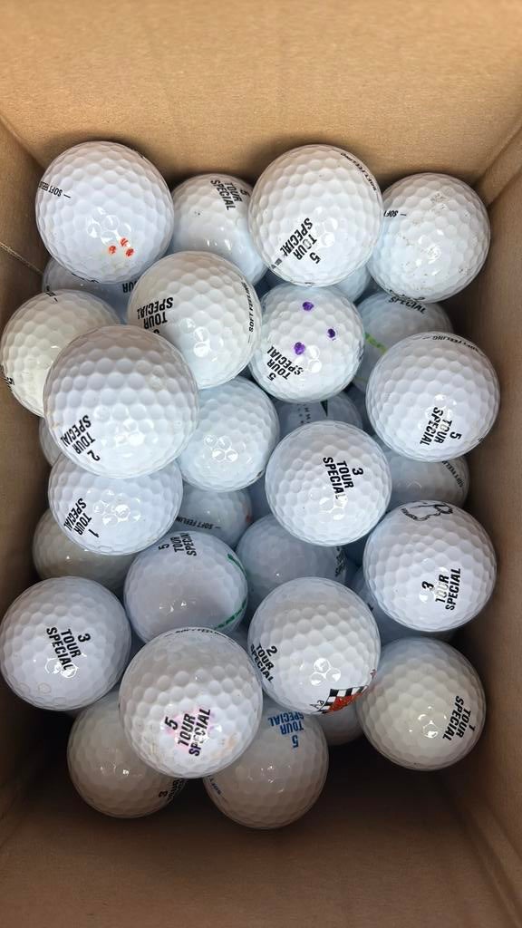 50 Tour Special golfballen, Sport en Fitness, Ophalen of Verzenden, Gebruikt, Bal(len)