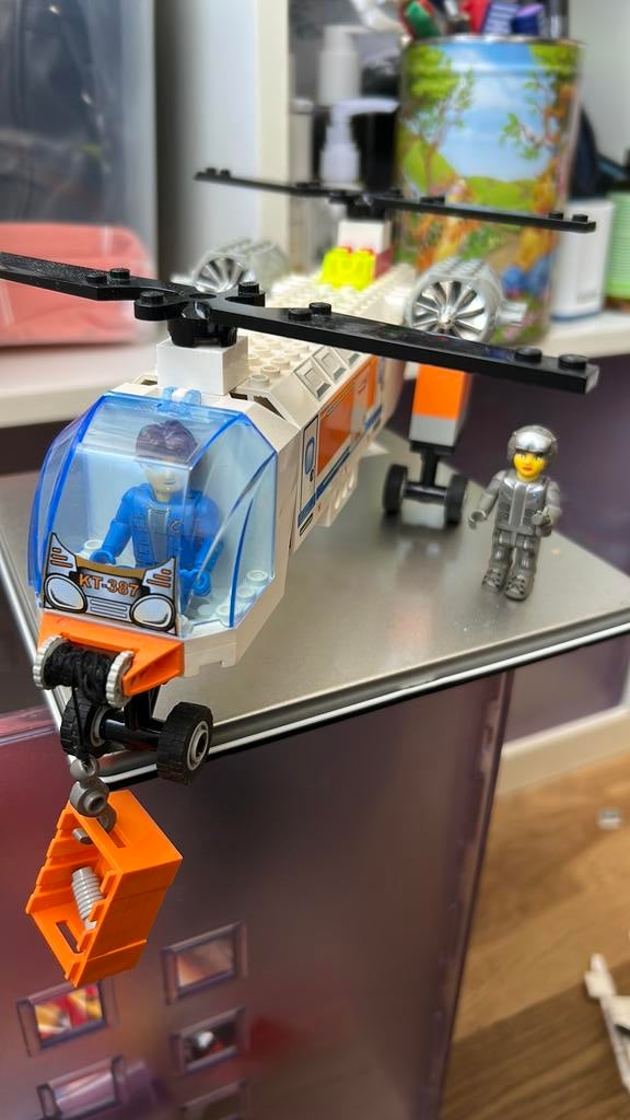 Lego Jack Stone 4618 Helikopter - Gebruikt, Ophalen of Verzenden, Gebruikt, Complete set, Lego
