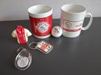 AfCA Ajax Amsterdam sleutelhanger 3x en mokken, Ophalen of Verzenden, Ajax, Overige typen