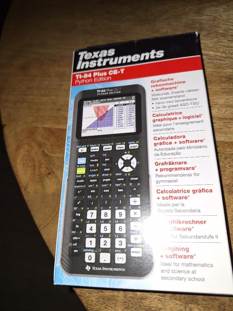 Texas rekenmachine, Ophalen of Verzenden, Grafische rekenmachine, Zo goed als nieuw