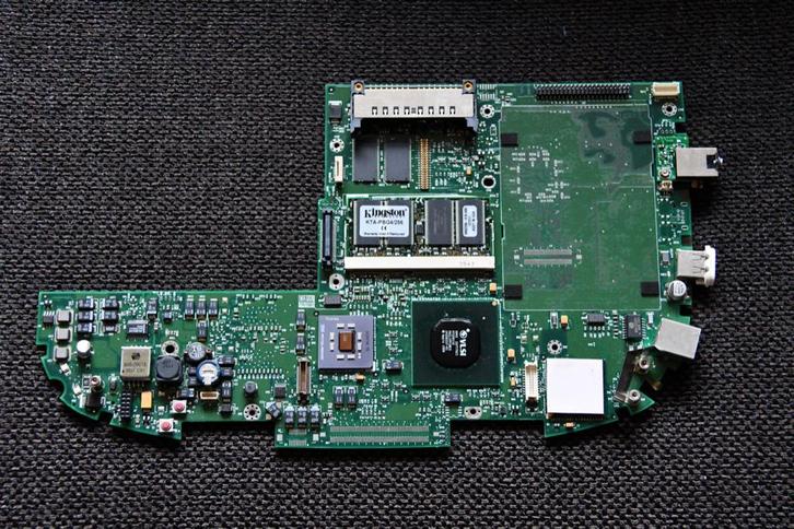 iBook G3 Clamshell Logicboard 300 Mhz PowerPc G3 288 MB, Computers en Software, Vintage Computers, Ophalen of Verzenden