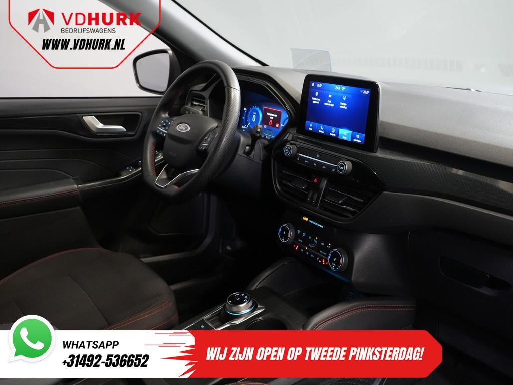 Ford Kuga 2.5 PHEV 225 pk ST-Line LED/ Head-Up/ Adapt.cruise, Auto's, Ford, 14 kWh, Gebruikt, 4 cilinders, Blauw