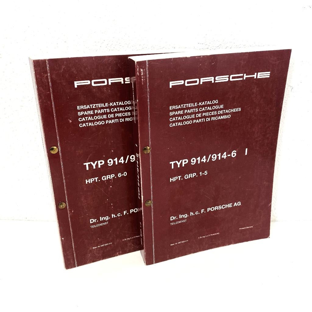 Porsche Ersatzteile-Katalog Typ 914 / 914-6 – 2 delen, Verzenden