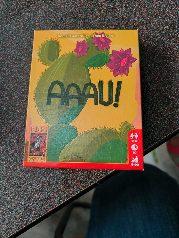 AAAU! Bordspel - Leuk kaartspel voor 2-5 spelers, Hobby en Vrije tijd, Gezelschapsspellen | Bordspellen, Gebruikt, Een of twee spelers