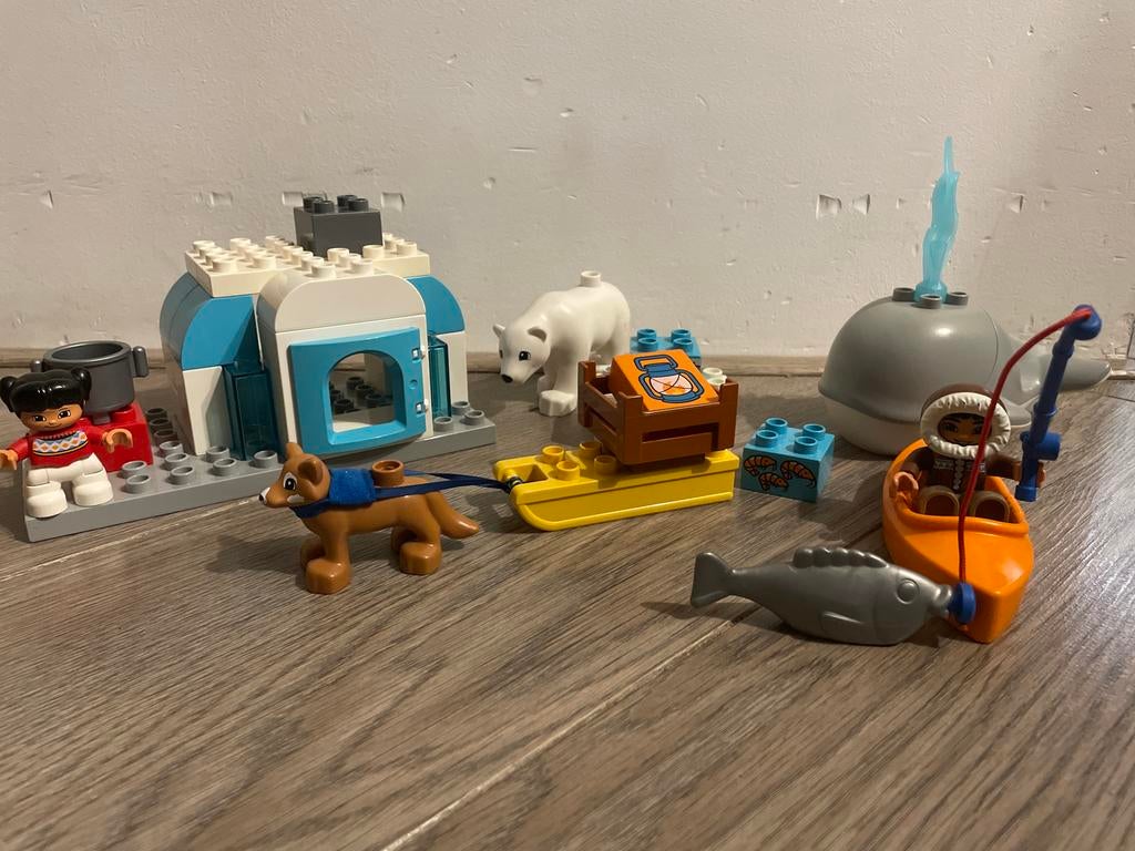 Lego Duplo 10803 Arctische Dieren Set, Ophalen, Zo goed als nieuw, Complete set, Duplo