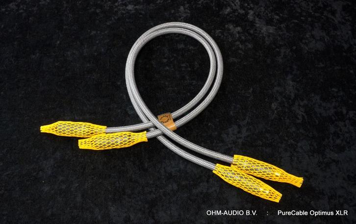 PureCable Optimus XLR, 0.75 Meter Analoge Interlink Occasion, Audio, Tv en Foto, Audiokabels en Televisiekabels, Zo goed als nieuw