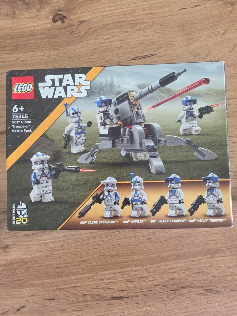 LEGO Star Wars 75345 501st Clone Troopers Battle Pack, Kinderen en Baby's, Speelgoed | Duplo en Lego, Inclusief minifiguren, Star Wars