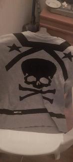 Philipp Plein trui XXL met doodshoofd en #BADBOY, Ophalen of Verzenden, Zo goed als nieuw, Overige maten, Zwart
