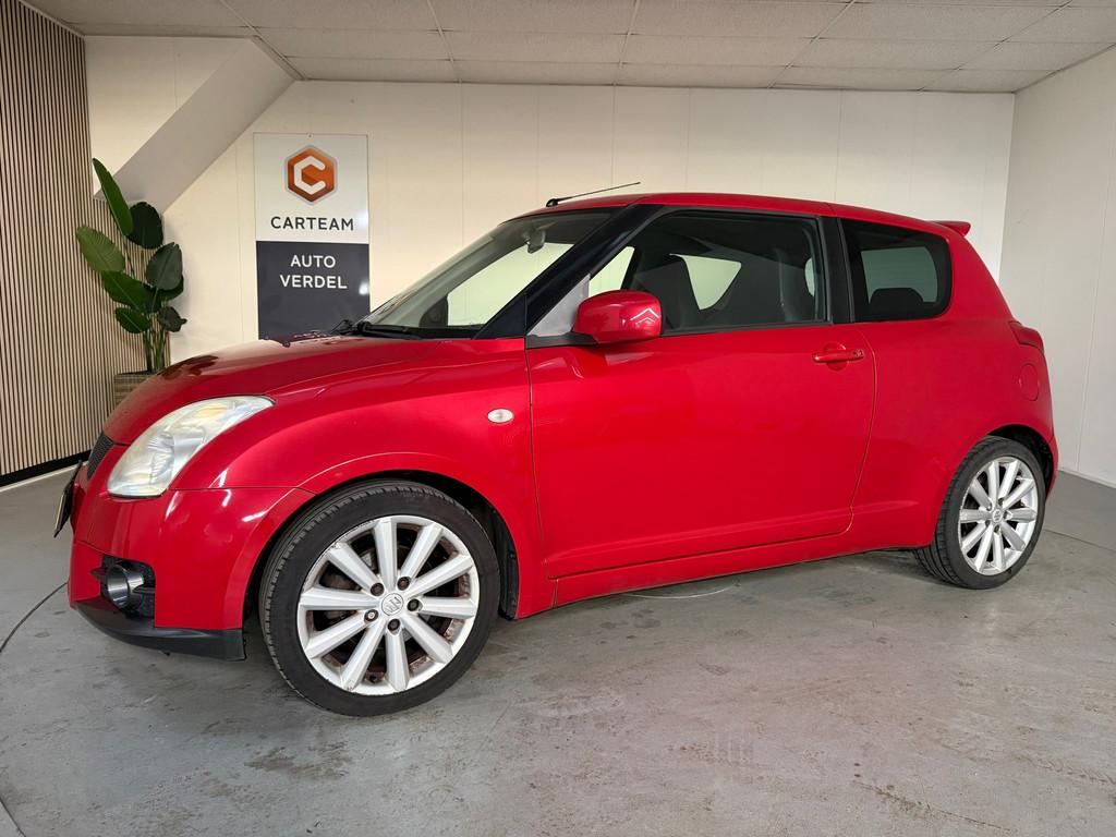Suzuki Swift 1.6 Sport Airco, Navigatie, LMV, Auto's, Suzuki, Voorwielaandrijving, 1005 kg, 125 pk, 4 cilinders