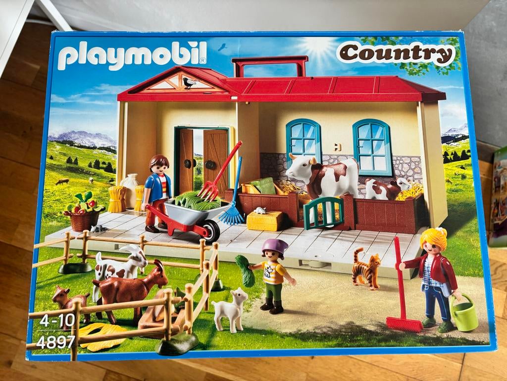 Playmobil Country boerderij, Kinderen en Baby's, Speelgoed | Playmobil, Ophalen of Verzenden, Gebruikt, Complete set