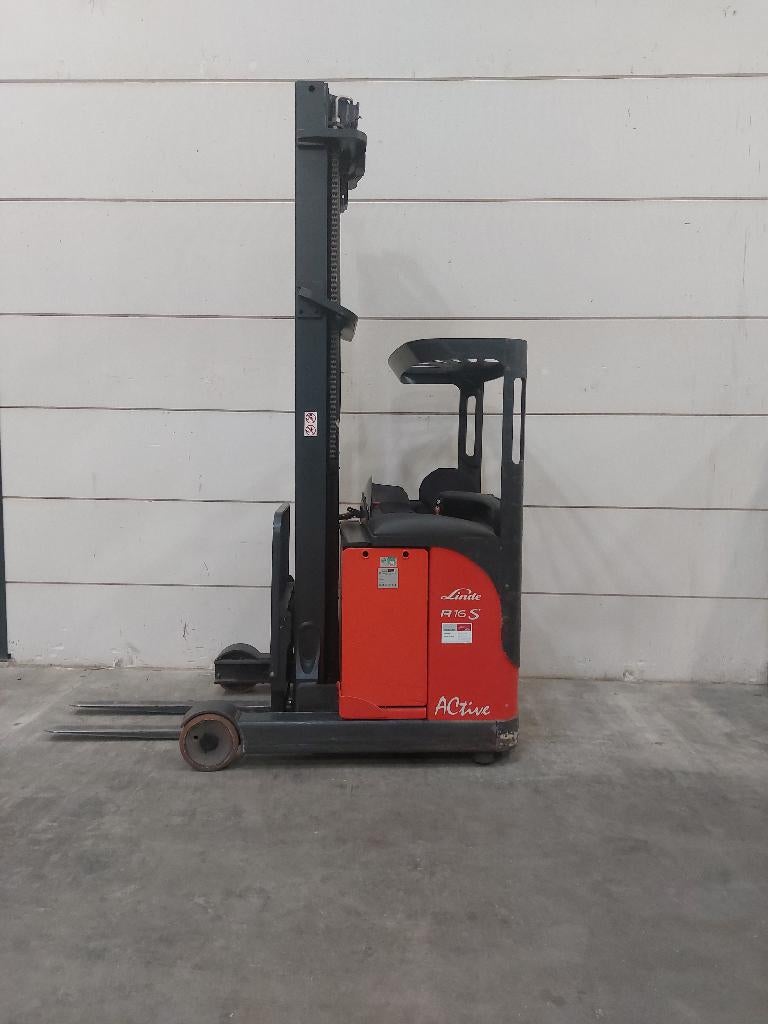 Linde reachtruck R16S HD – 10.5m Hefhoogte – 6100u, Ophalen, 1000 tot 2000 kg, Elektrisch, Reachtruck