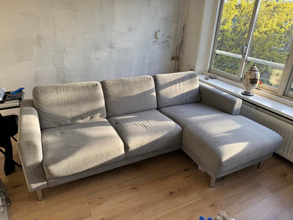 IKEA Hoekbank Grijs - Comfortabel en Ruim, Huis en Inrichting, Banken | Bankstellen, 250 tot 300 cm, Gebruikt, Hoekbank, Ophalen of Verzenden