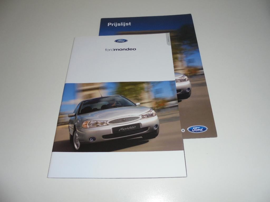 brochure Ford Mondeo modellen 2000, Ophalen of Verzenden, Nieuw, Ford