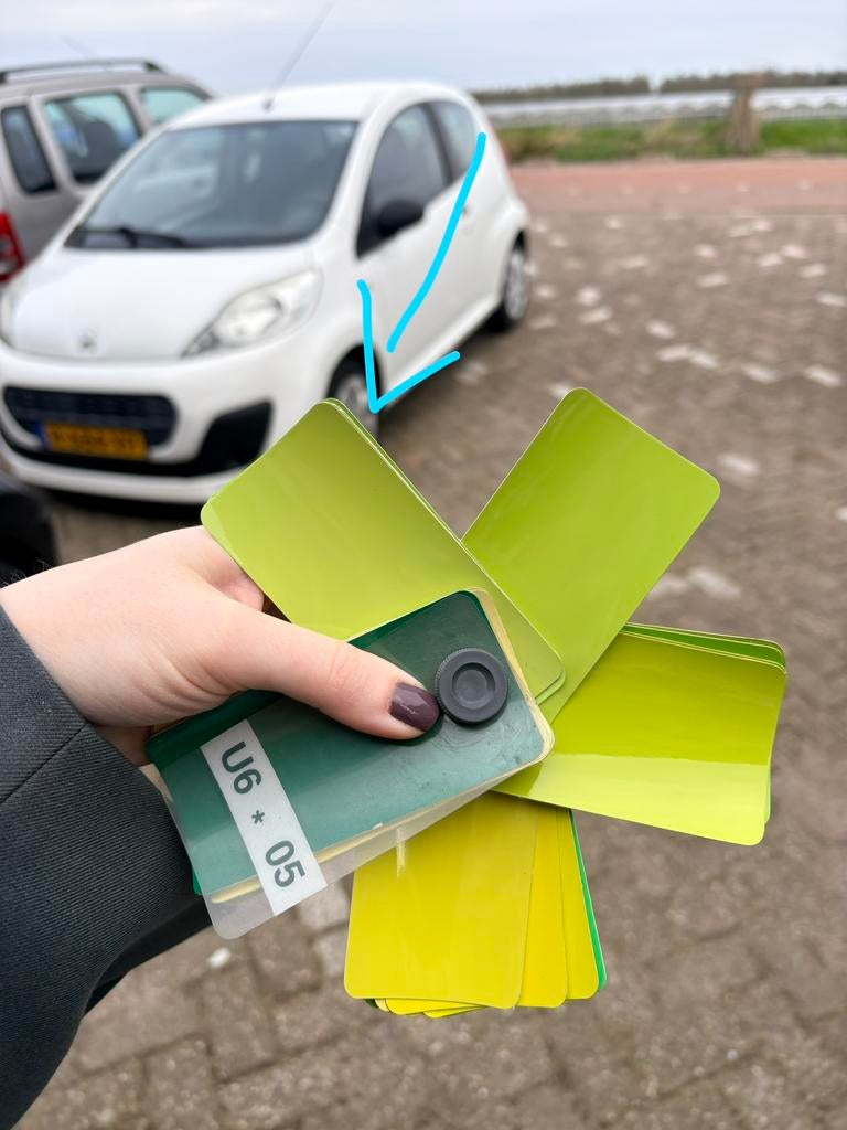 3L 2K Autolak (Glasurit) Aston Martin Lemon Green, Nieuw, Ophalen of Verzenden, Lak, Minder dan 5 liter