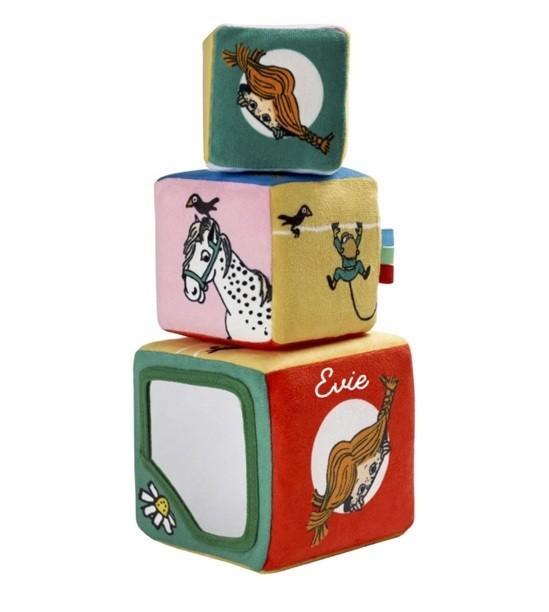 Cadeau idee? Pipi Langkous zachte stapelblokken, Kinderen en Baby's, Speelgoed | Babyspeelgoed, Nieuw, Overige typen, Ophalen of Verzenden