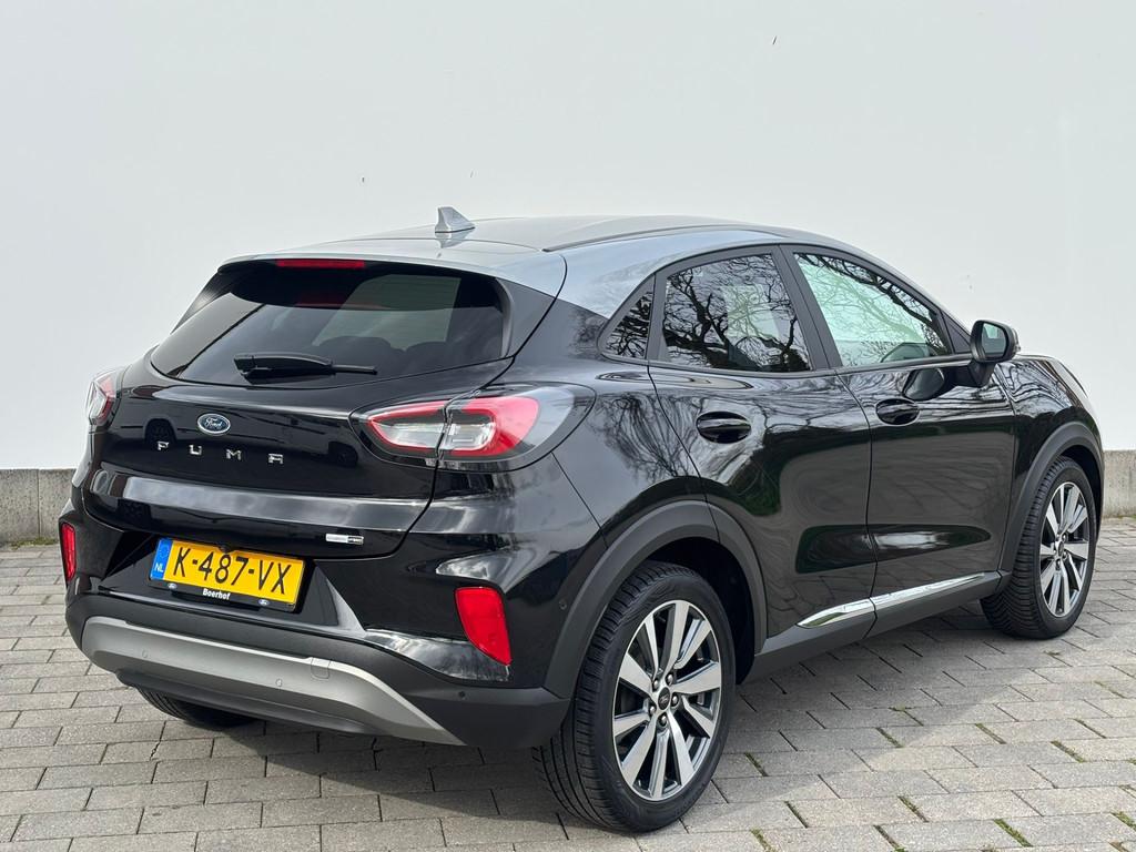 Ford Puma EcoBoost Hybrid 125pk Titanium X | Dealer onderhou, Origineel Nederlands, Bedrijf, Hybride Elektrisch/Benzine, 3 cilinders
