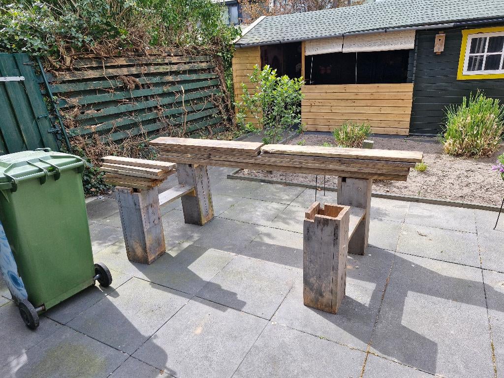 Steigerhout, Ophalen, Gebruikt, 25 tot 50 mm, 200 tot 250 cm