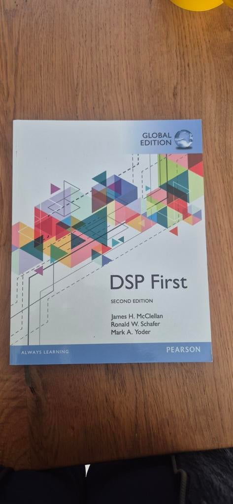 DSP First - Global Edition, Boeken, Studieboeken en Cursussen, Zo goed als nieuw, HBO, Beta, Ophalen of Verzenden