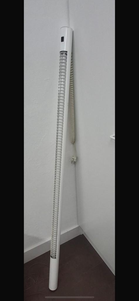 Retro TL Lamp - Tubelight - 156 cm, Kunststof, Ophalen of Verzenden, Zo goed als nieuw, 150 tot 200 cm
