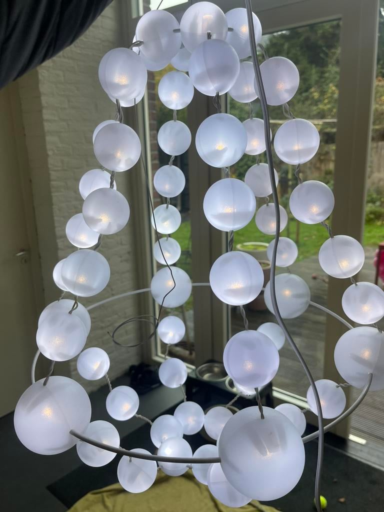 Kroonluchter Glansa Lysa - Ola Wihlborg - Ikea (tuin), Ophalen, Zo goed als nieuw, Kunststof, Ikea